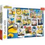 Voir la diapositive 2 : Trefl Puzzle 500 pièces : Minions : Collection de folles photos