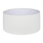 ATMOSPHERA Abat Jour en Tissu Bouclette  Beline  50cm Blanc