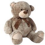 MGM Peluche ours marron 60cm assis