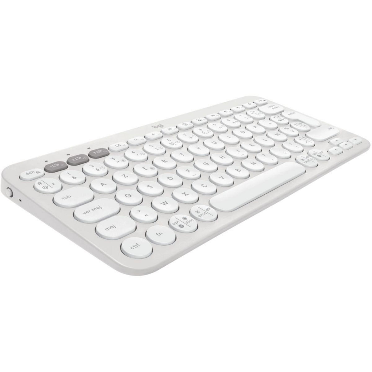 Logitech Clavier sans fil Pebble 2 K380s Blanc cassé