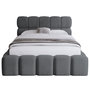 Voir la diapositive 1 : BEST MOBILIER Mariposa - lit coffre - 160x200 cm - sommier inclus - en velours