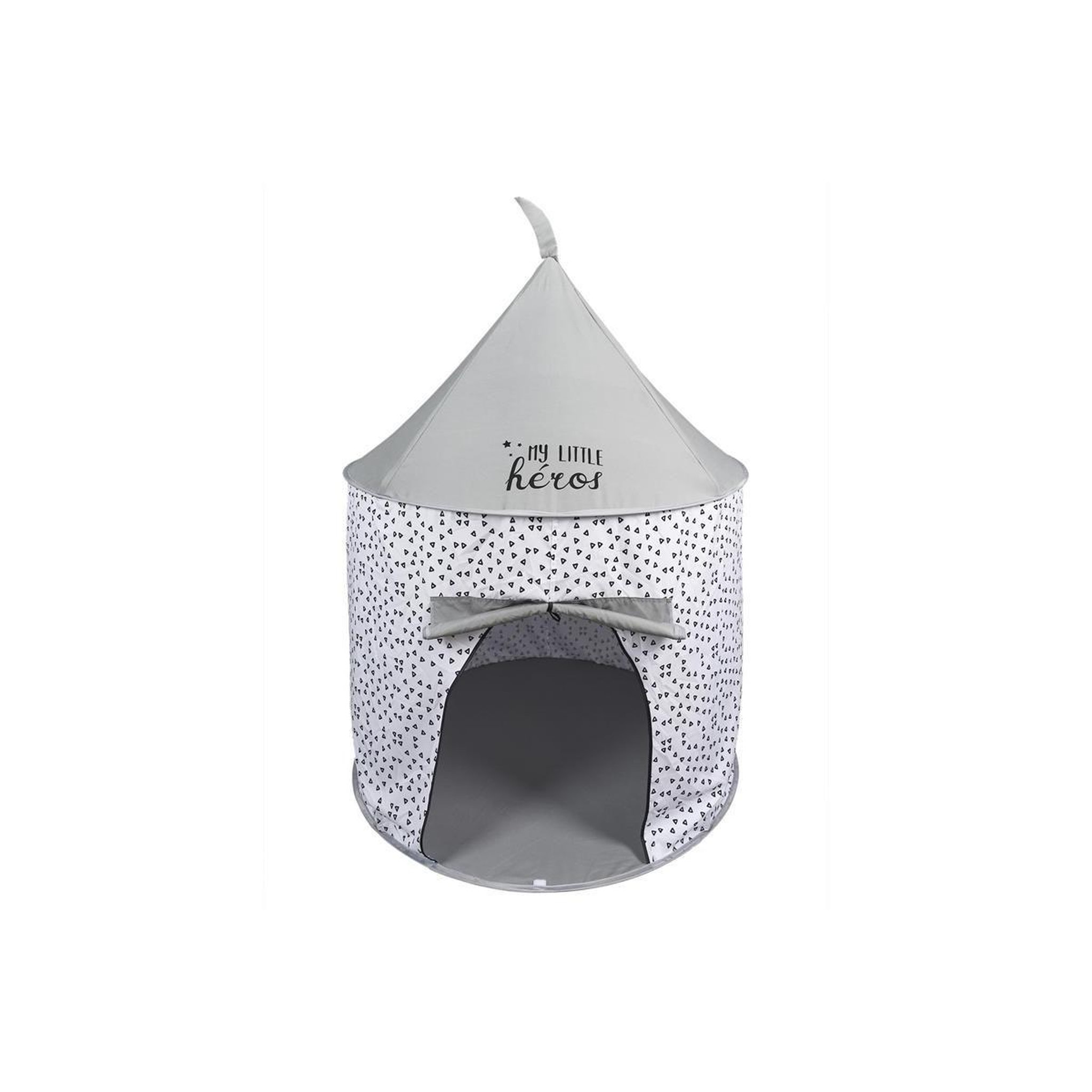 HOME DECO KIDS Tente Enfant Pop Up  My Little Héros  135cm Gris