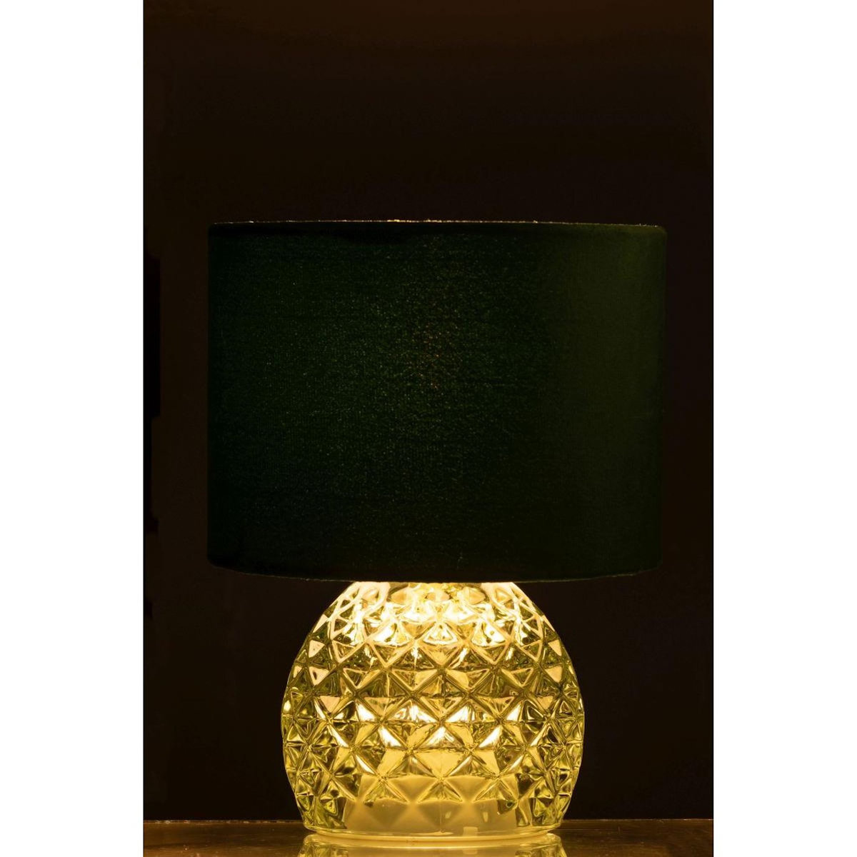 Paris Prix Lampe à Poser en Verre  LED  23cm Vert Clair