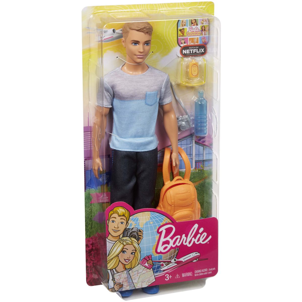 BARBIE Ken globe trotteur - Barbie