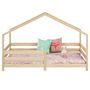 Voir la diapositive 3 : IDIMEX Lit cabane RENA 90 x 200 cm, en pin massif