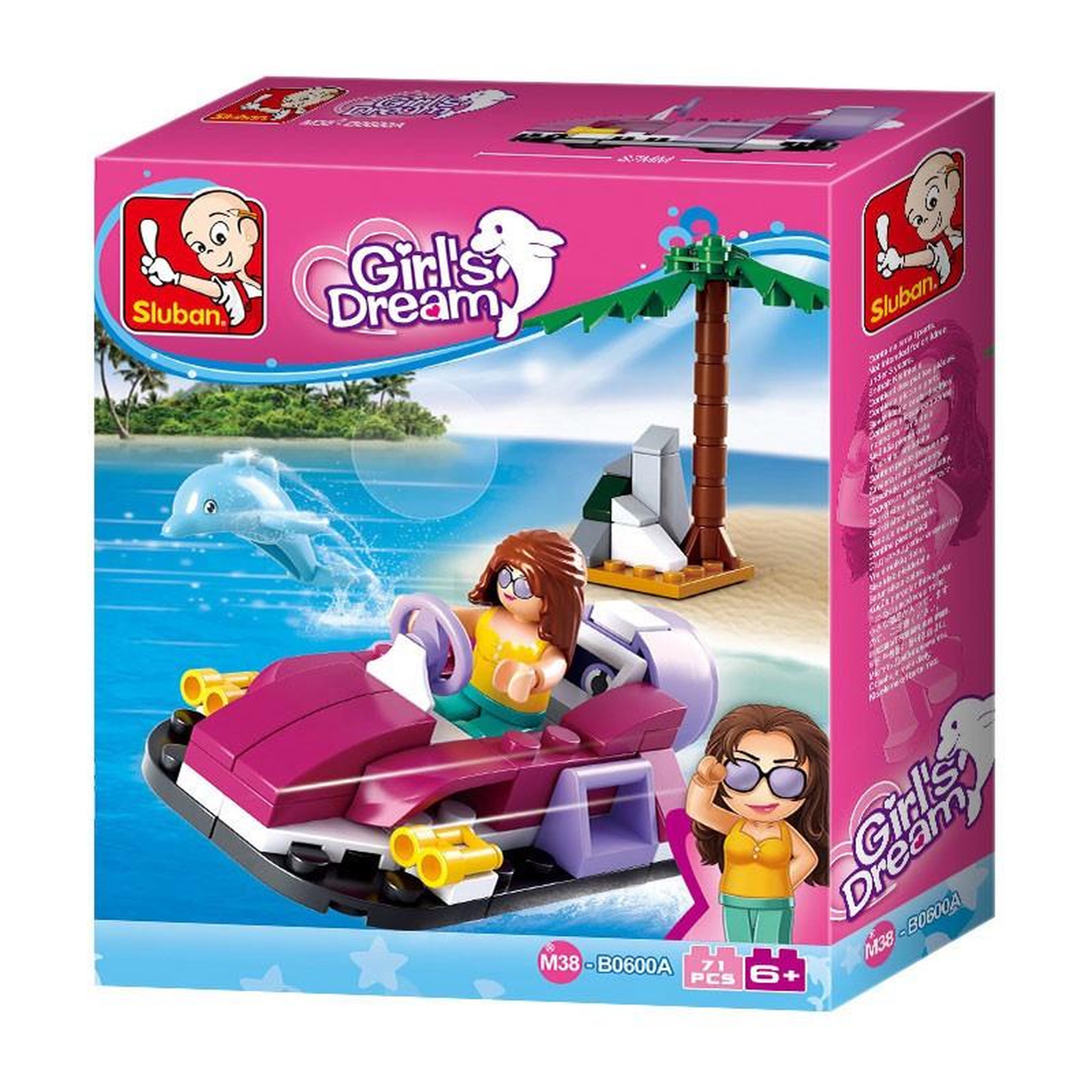 Sluban Sluban Girl& 39 s Dream Hovercraft