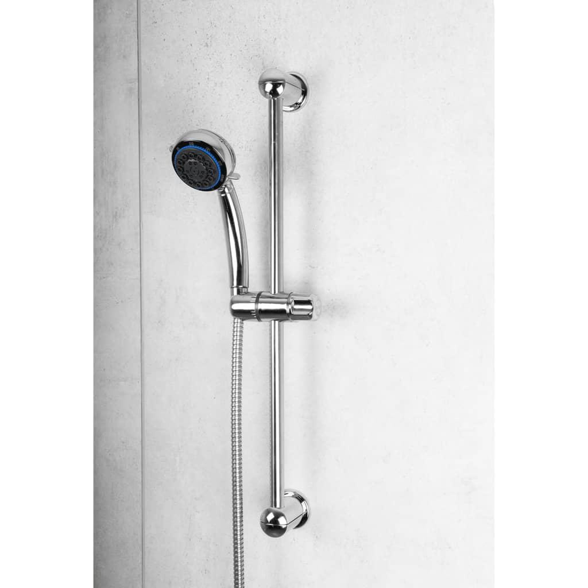 Voir la diapositive 2 : RIDDER RIDDER Barre coulissante Grenada Chrome 91170