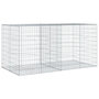 Voir la diapositive 2 : VIDAXL Panier gabion avec couvercle 200x100x100 cm fer galvanise