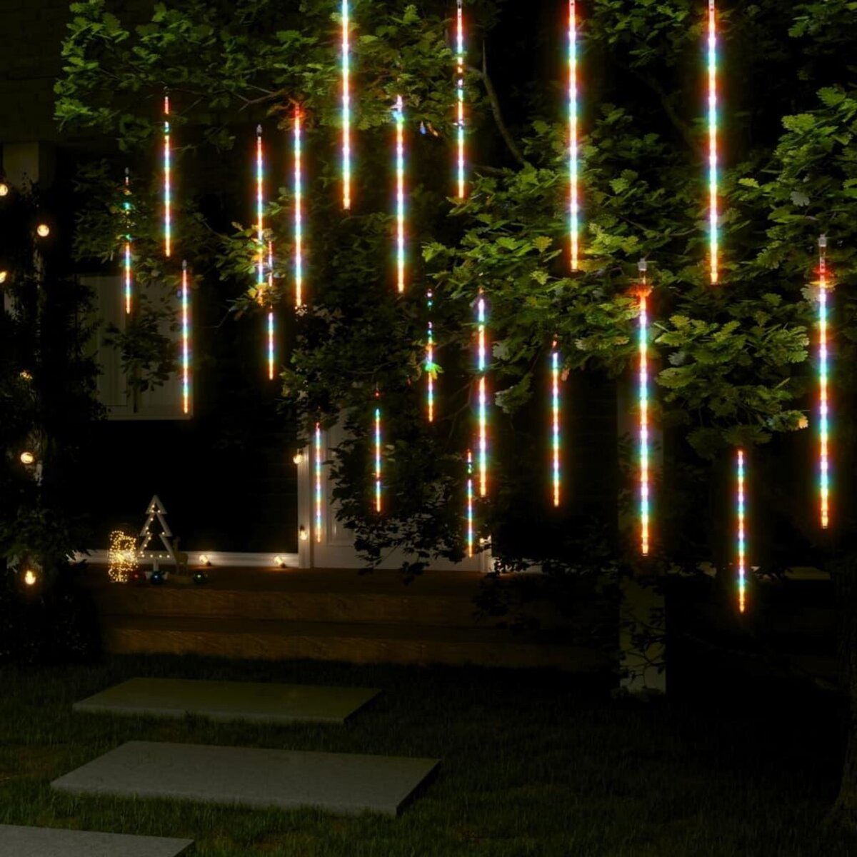 VIDAXL Guirlandes lumineuses 20 pcs 50 cm 720 LED colore