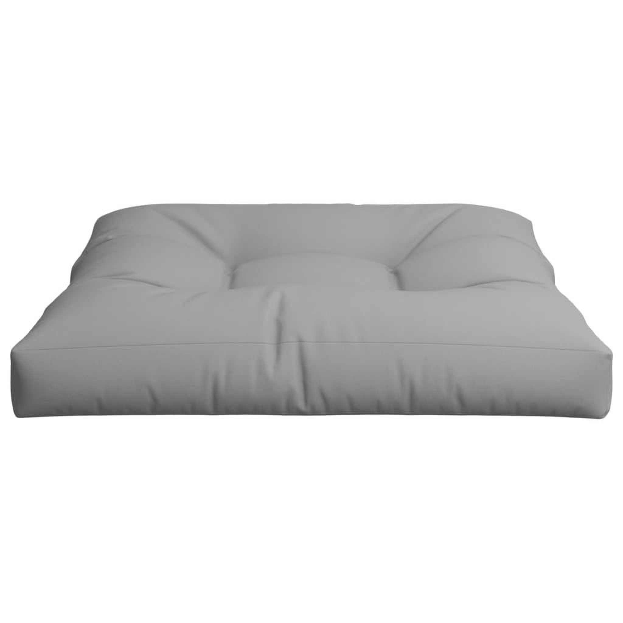 Voir la diapositive 5 : VIDAXL Coussin de palette gris 70x70x12 cm tissu