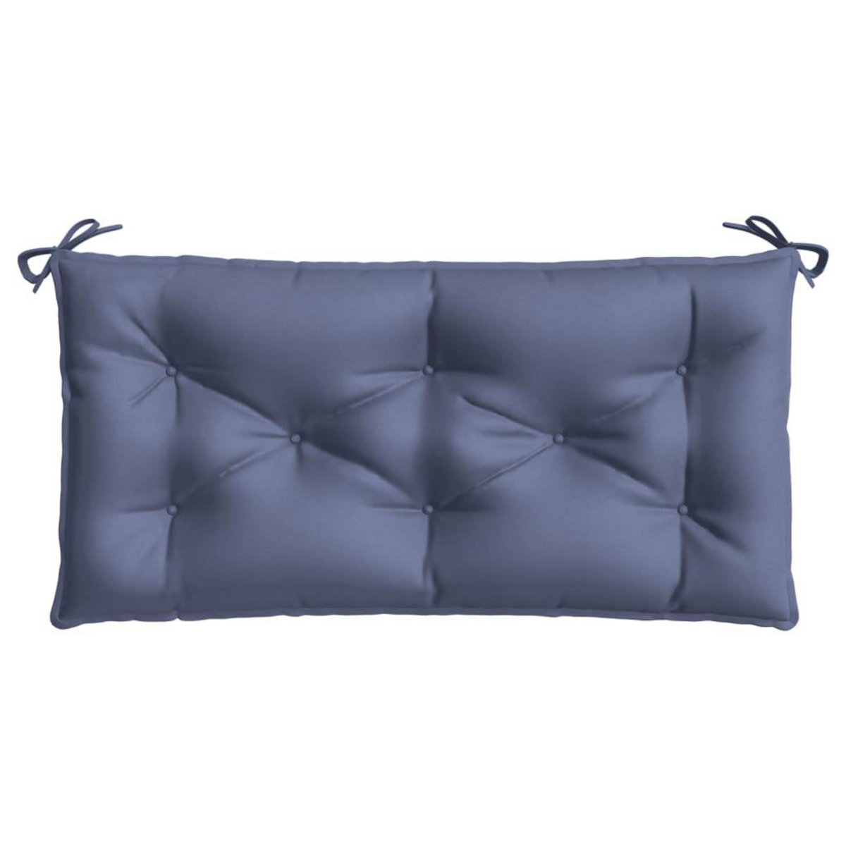 VIDAXL Coussin de banc de jardin bleu marine 110x50x7 cm tissu oxford