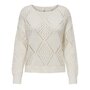 Voir la diapositive 1 : Only Pull Ecru Femme Only Patricia