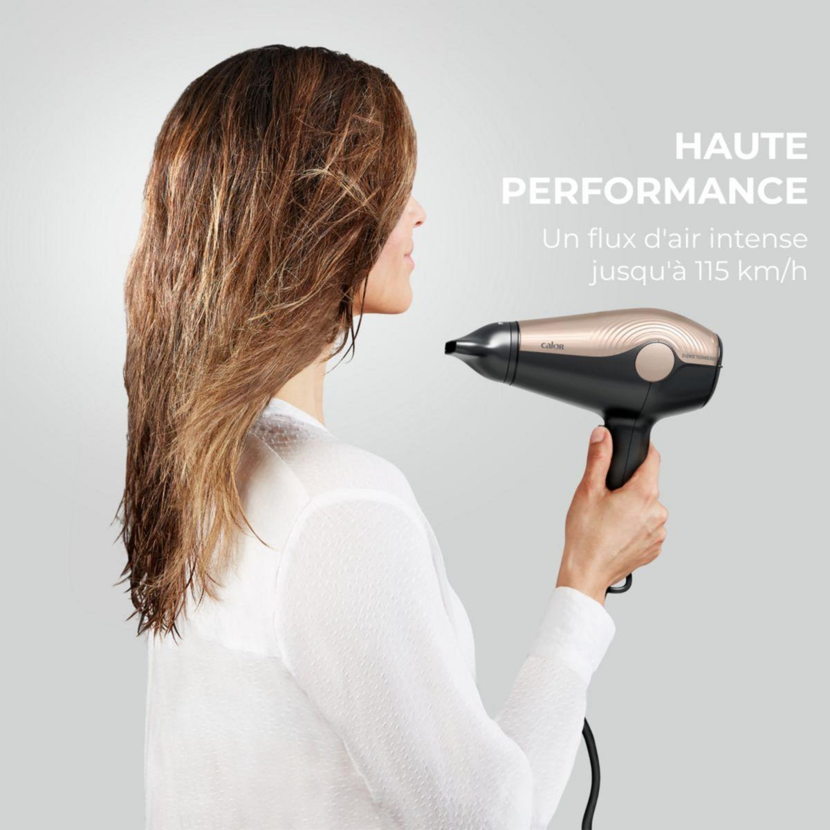 CALOR Sèche cheveux Ultra Silence CV6420C0