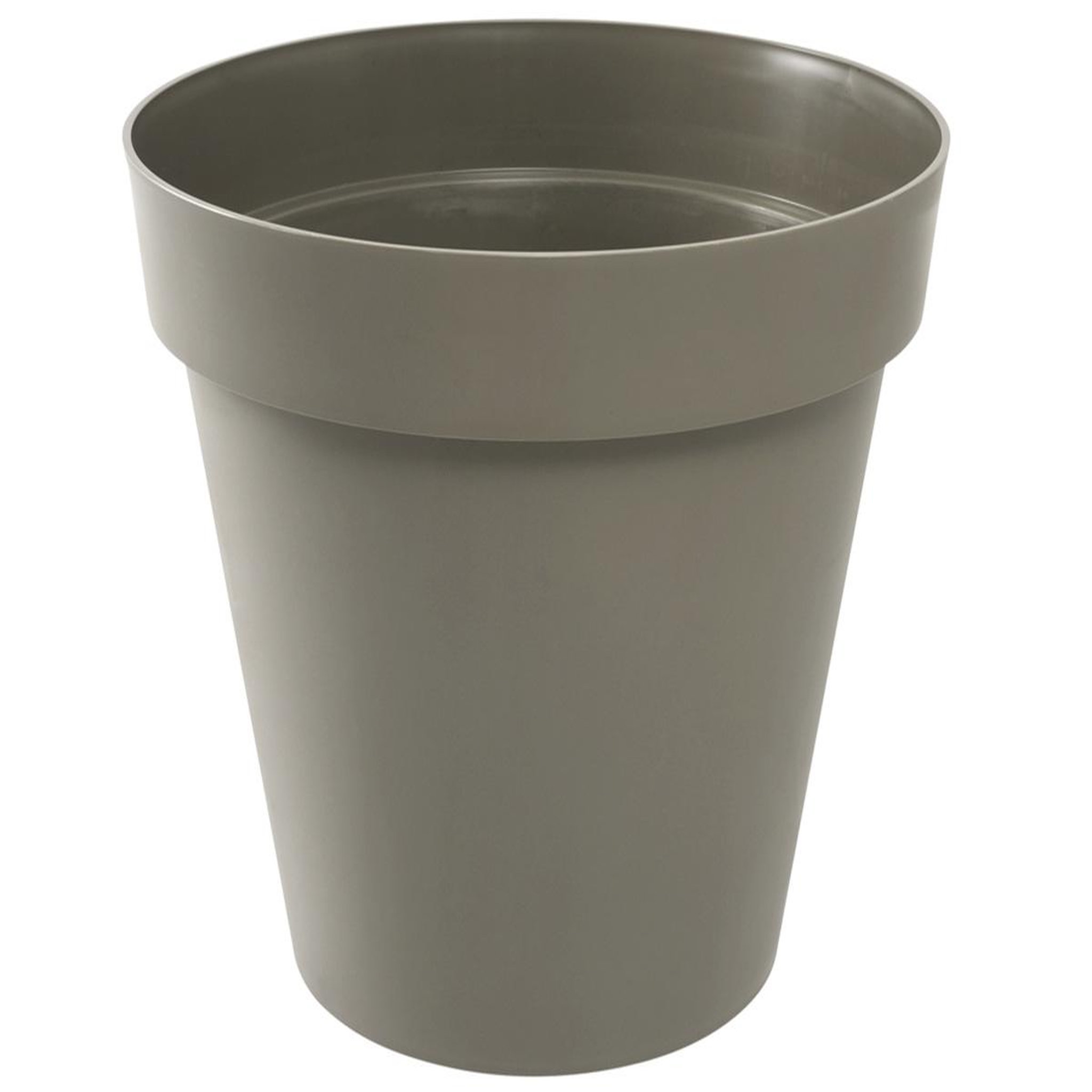 Eda Pot de fleur rond toscane ø 80 x h.66 cm - taupe - eda