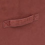 Voir la diapositive 4 : TOILINUX Lot de 6 boîtes de rangement en velours MIX 'N MODUL - L.31 x l.31 x H.31 cm - Terre de sienne