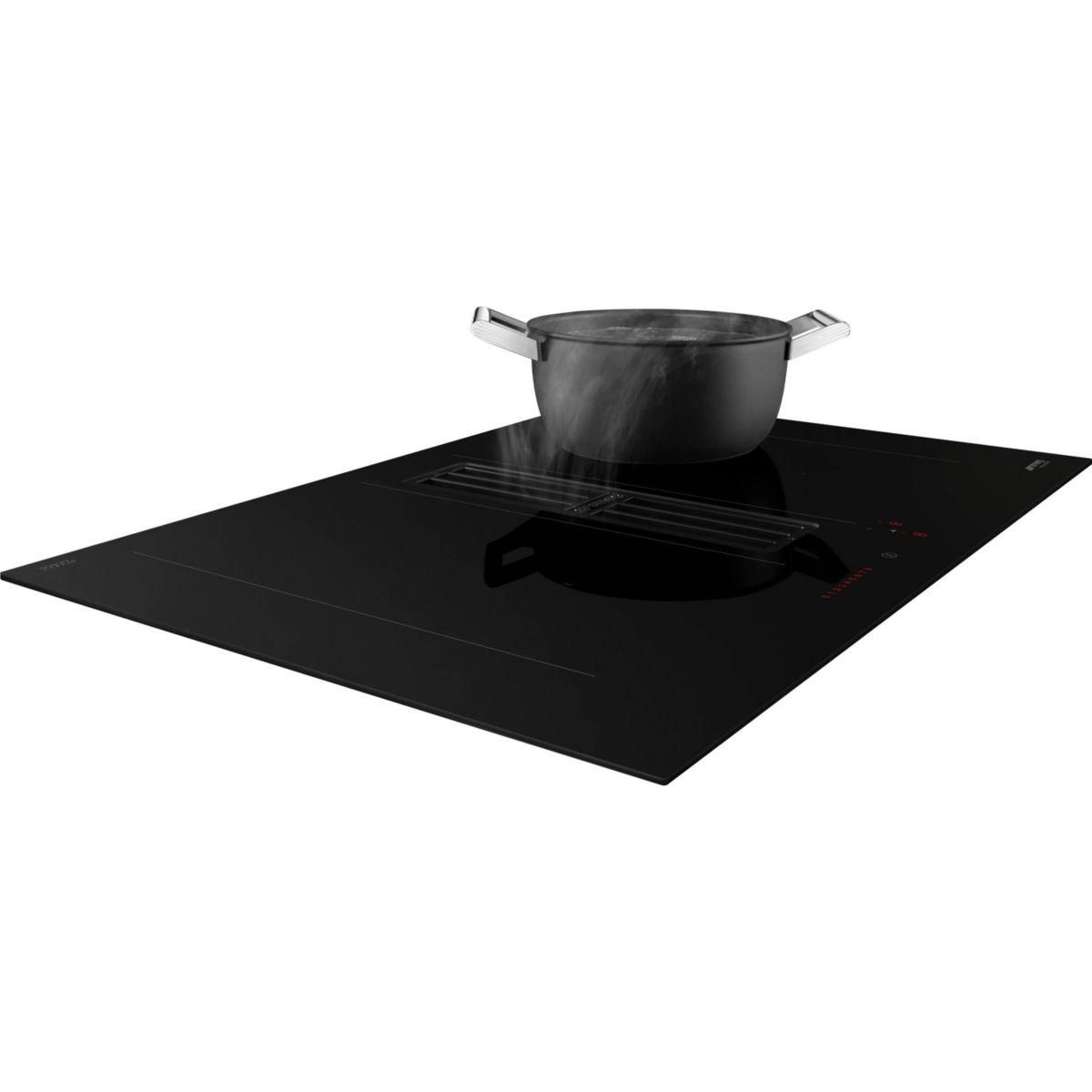 SMEG Plaque induction aspirante HOBD472D2