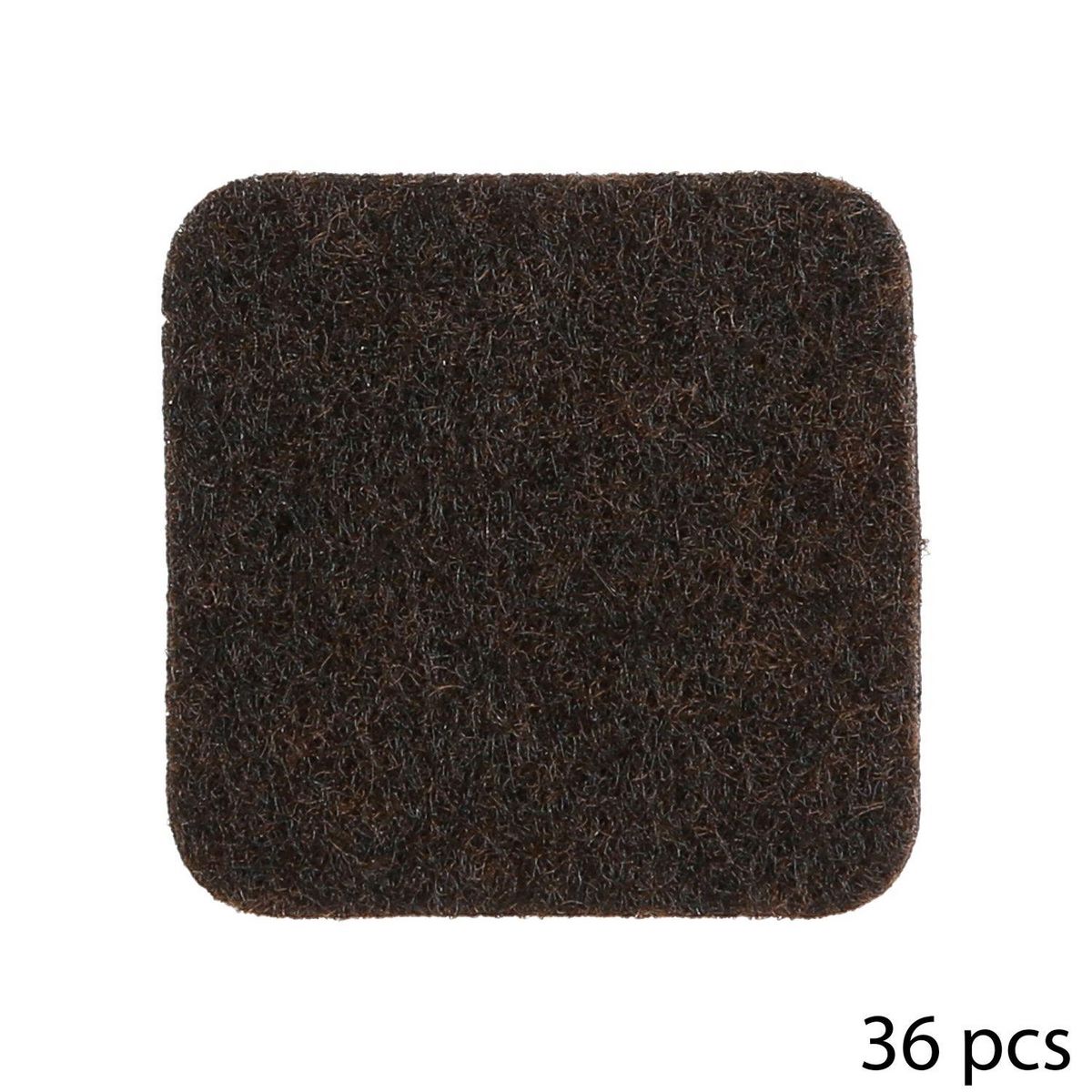 FIVE Planche 120 patins en feutre adhésifs - Marron