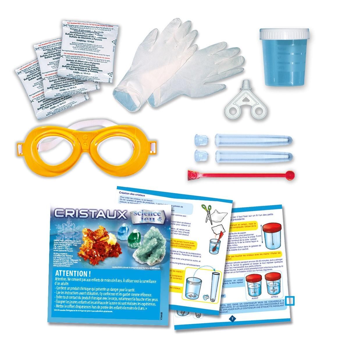 CLEMENTONI Jeu - Crée tes Cristaux