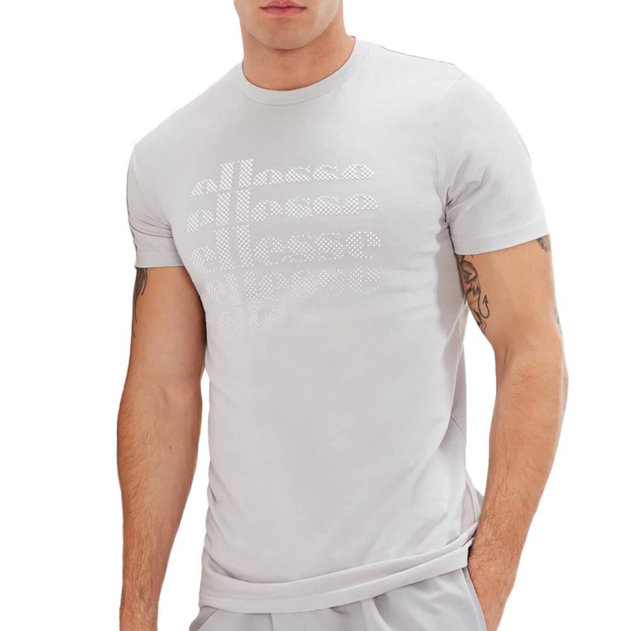 ELLESSE T shirt  Homme Ellesse Cervati. Coloris disponibles : Gris