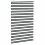 Voir la diapositive 3 : VIDAXL Store zebre gris fonce largeur du tissu 145,9 cm polyester