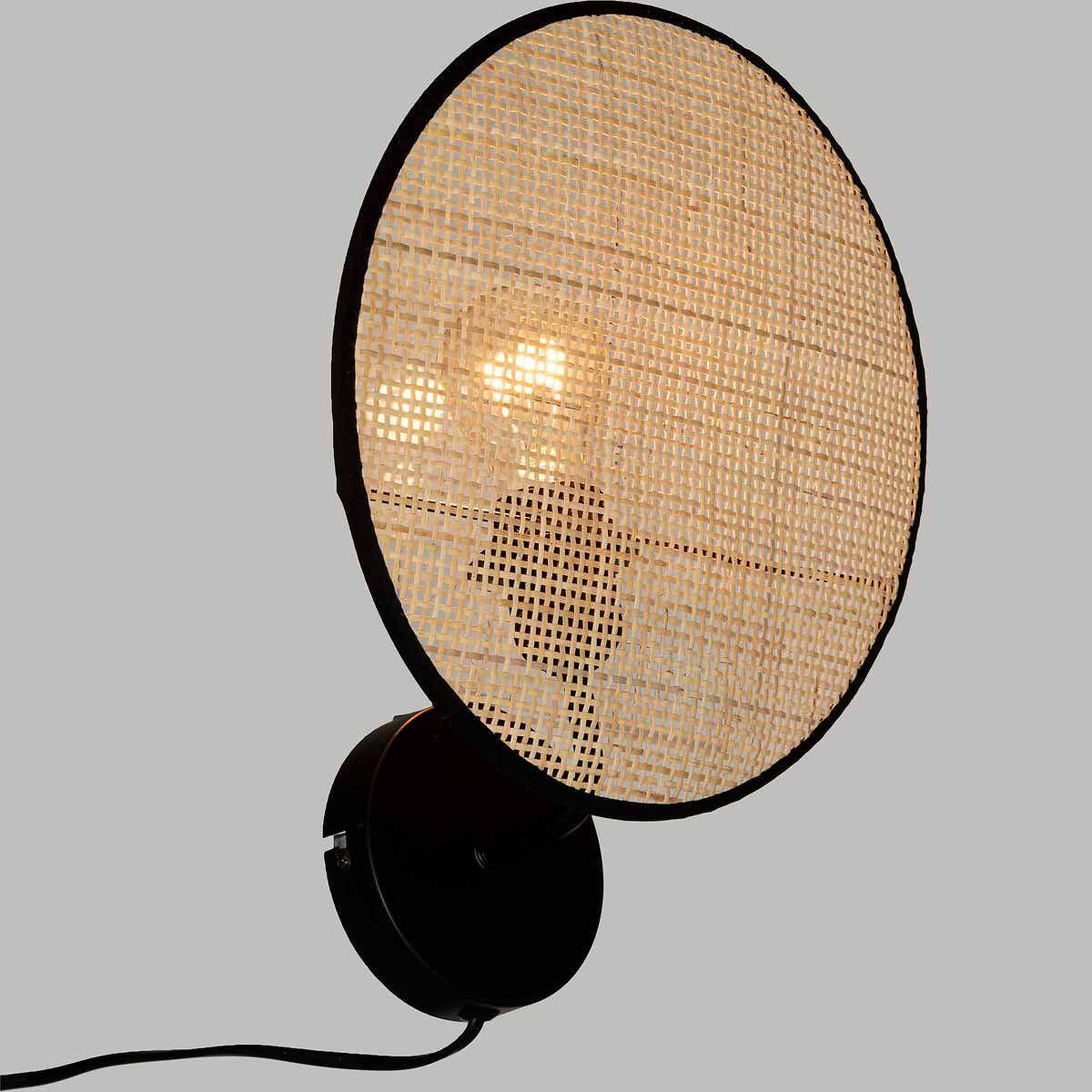 Voir la diapositive 3 : ATMOSPHERA Applique murale en métal  olme  32cm beige