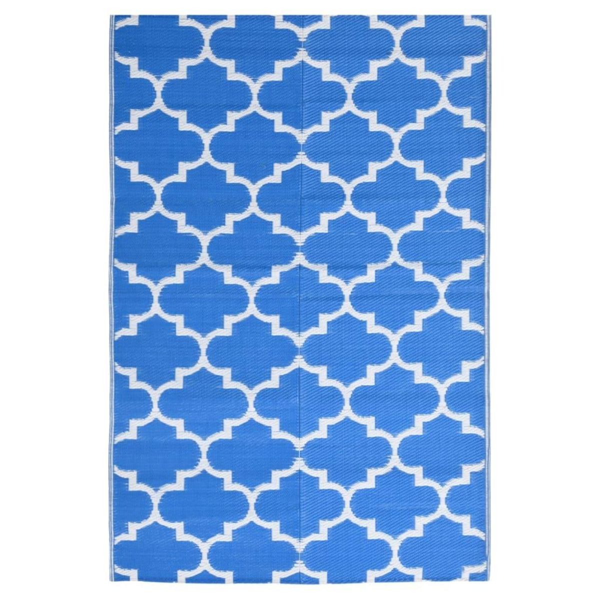VIDAXL Tapis d'exterieur Bleu 190x290 cm PP