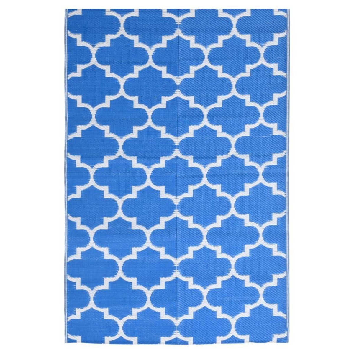 VIDAXL Tapis d'exterieur Bleu 190x290 cm PP