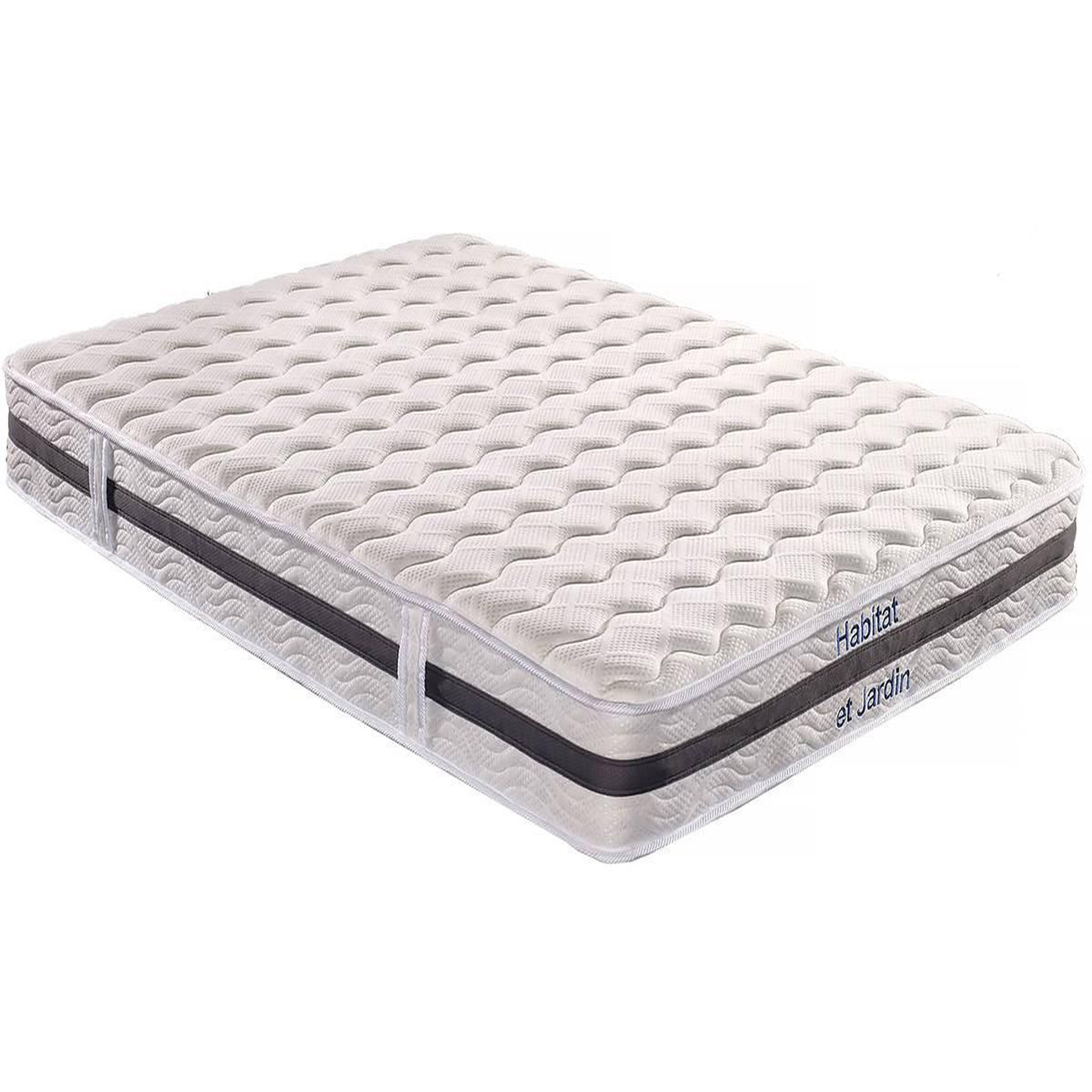 Habitat et Jardin Matelas ressorts et mémoire de forme  Viva First  - 140 x 190 x 26 cm