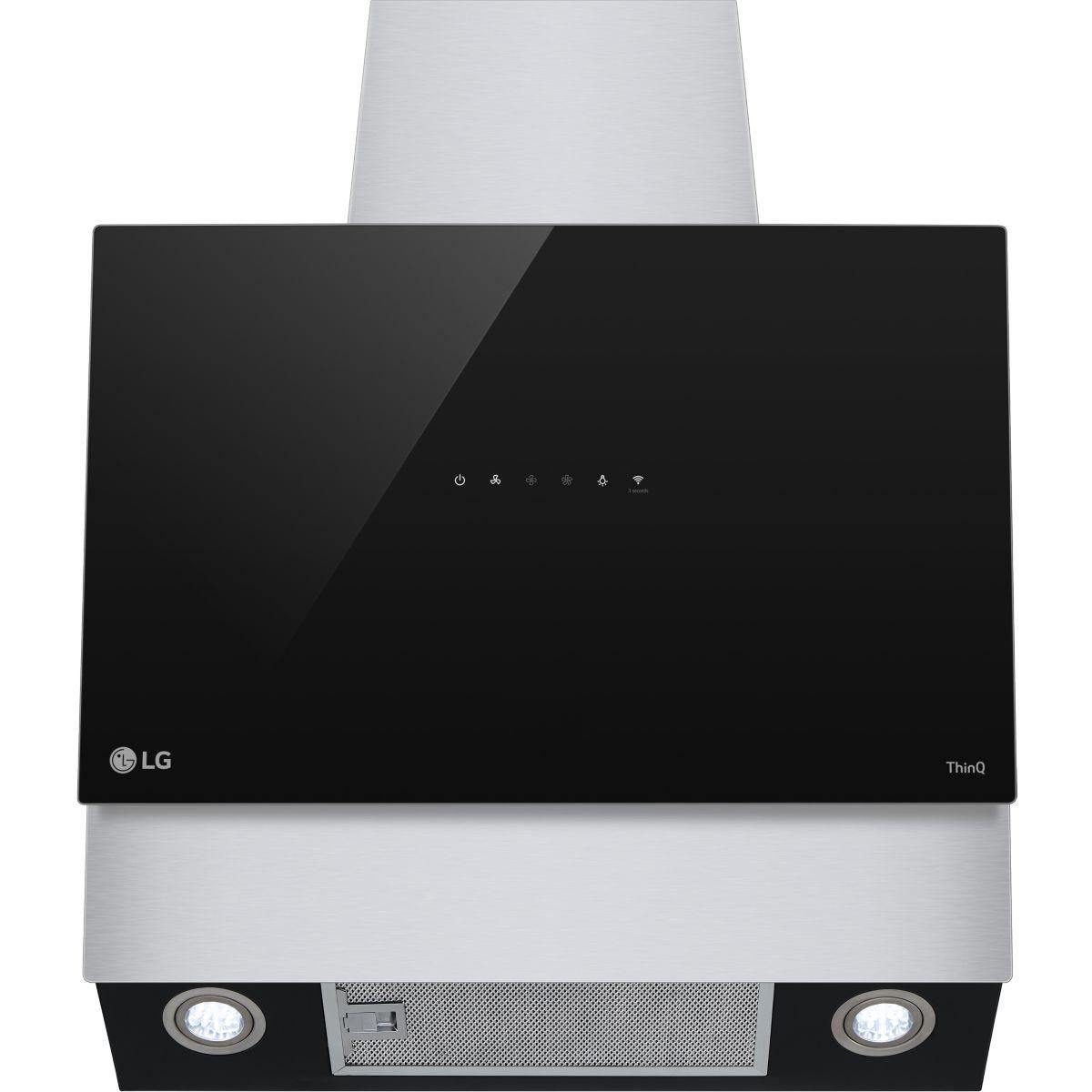 LG Hotte décorative murale inclinée HCEZ2428B ThinQ