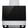Voir la diapositive 2 : LG Hotte décorative murale inclinée HCEZ2428B ThinQ