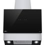 Voir la diapositive 2 : LG Hotte décorative murale inclinée HCEZ2428B ThinQ