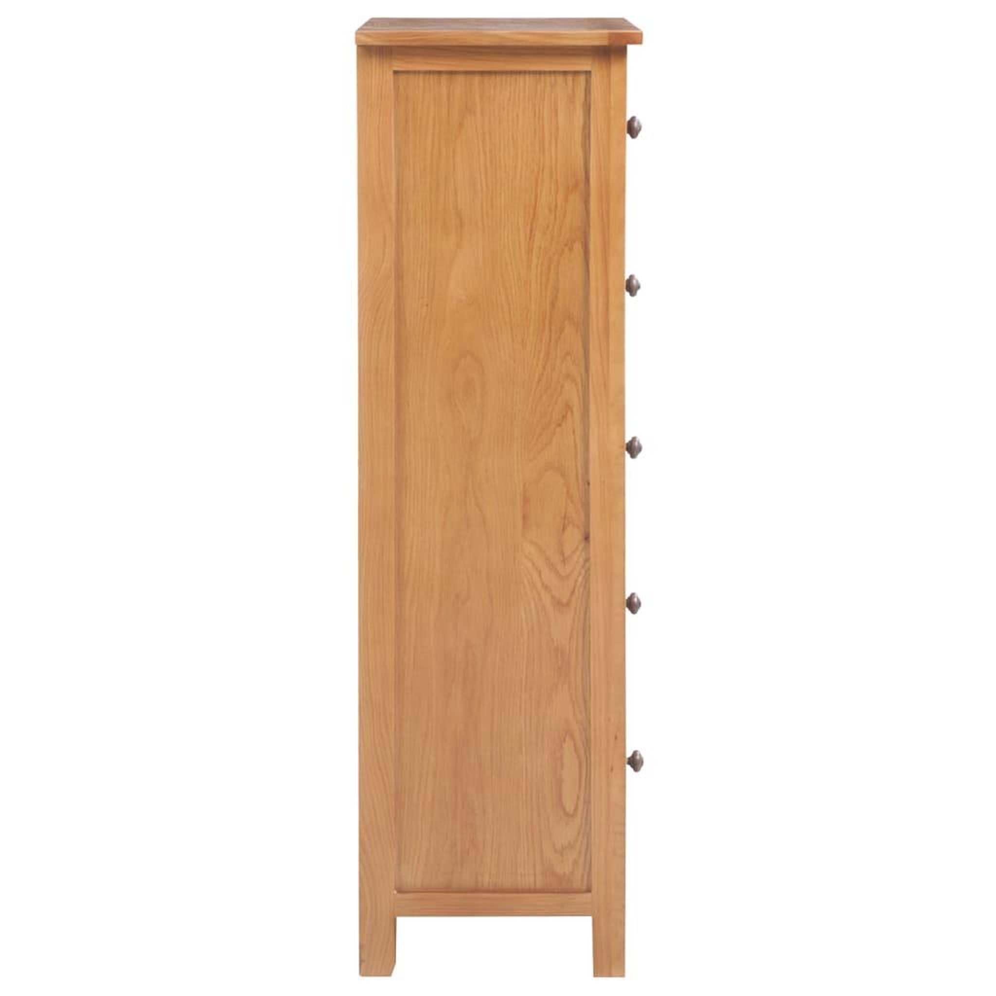 Voir la diapositive 3 : VIDAXL Commode haute 45x32x110 cm Bois de chene massif