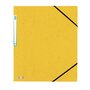 ELBA  Chemise cartonnée à élastiques 24x32cm jaune