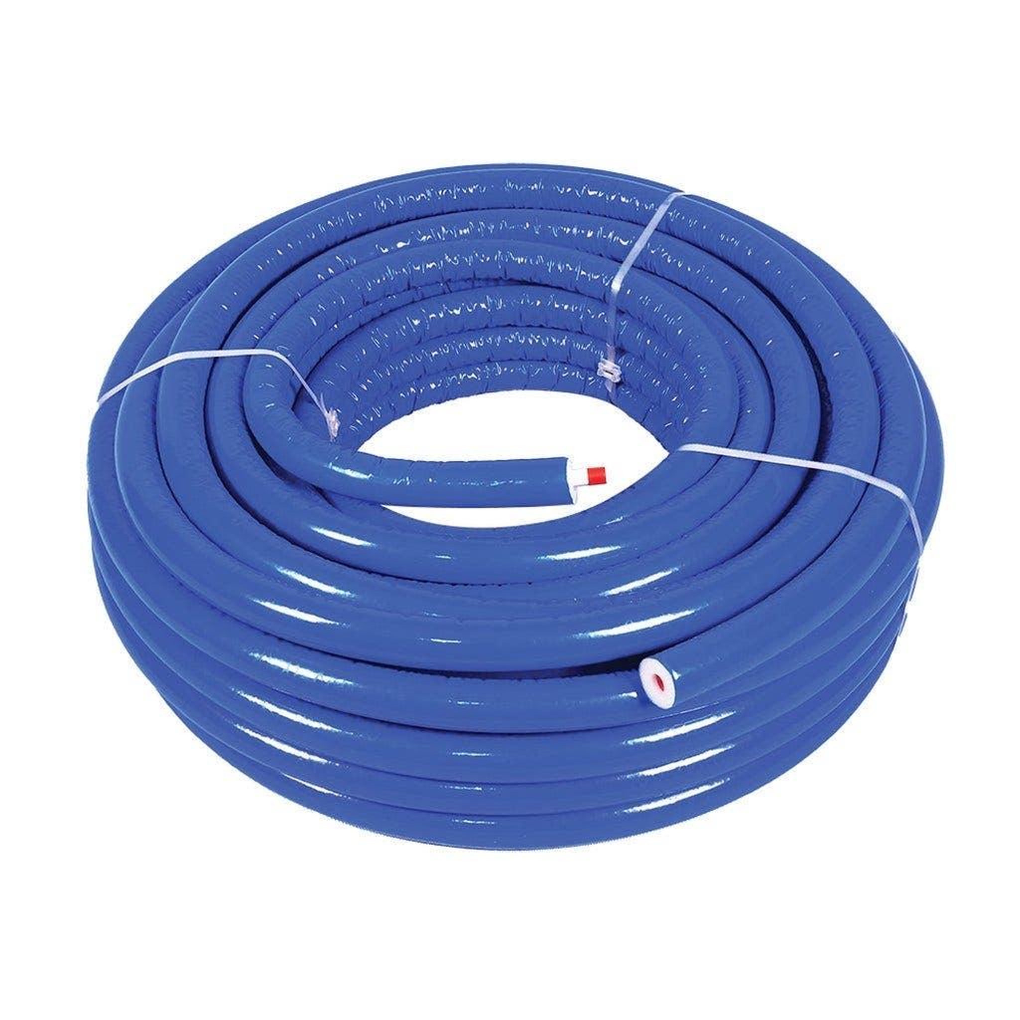 TUYAUTERIE ET RACCORDS Tube multicouche gainé isolé bleu multitraplus - couronne