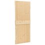 Voir la diapositive 5 : VIDAXL Porte coulissante avec kit de quincaillerie 80x210cm Pin massif