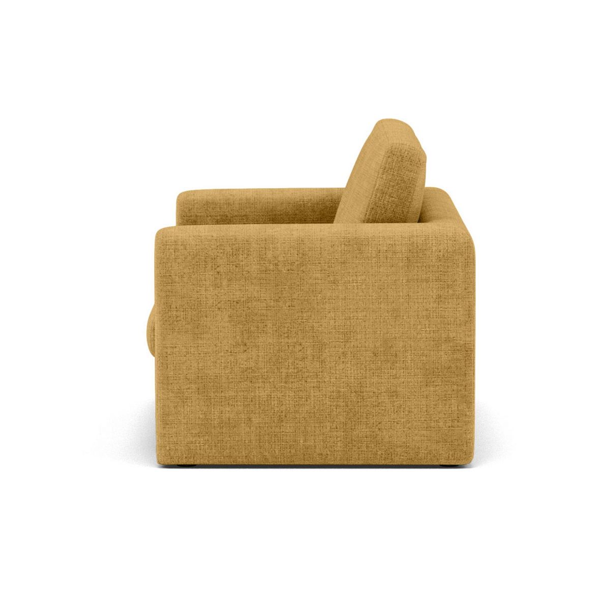 BEST MOBILIER Marilia - canapé 2 places convertible déplimousse en velours texturé