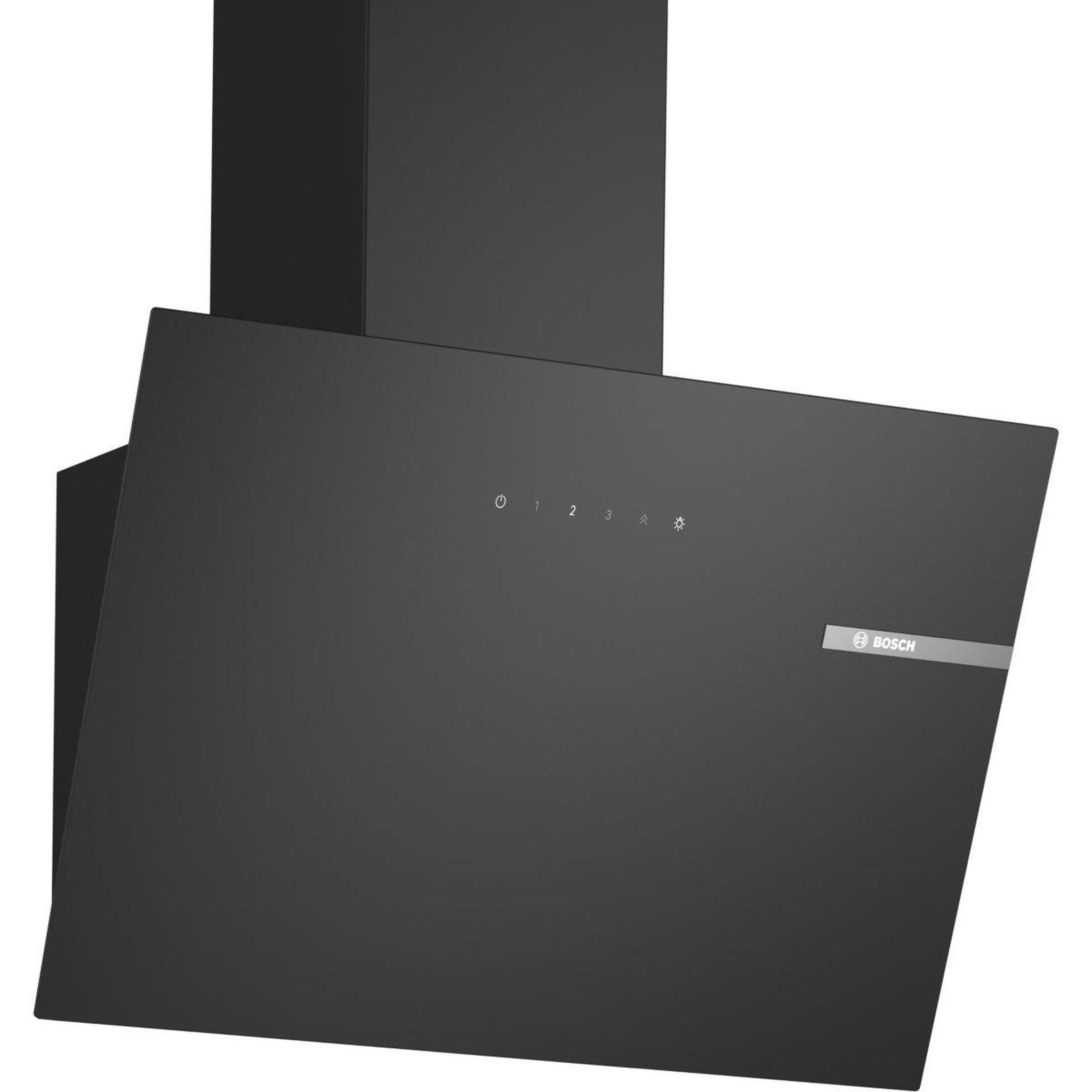 Voir la diapositive 1 : BOSCH Hotte décorative murale inclinée DWK65DK60