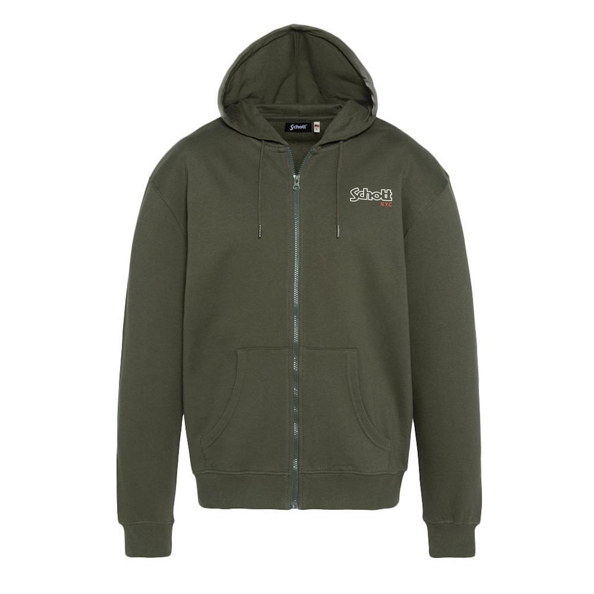 Schott Sweat Zippé  Homme Schott SWHSAM
