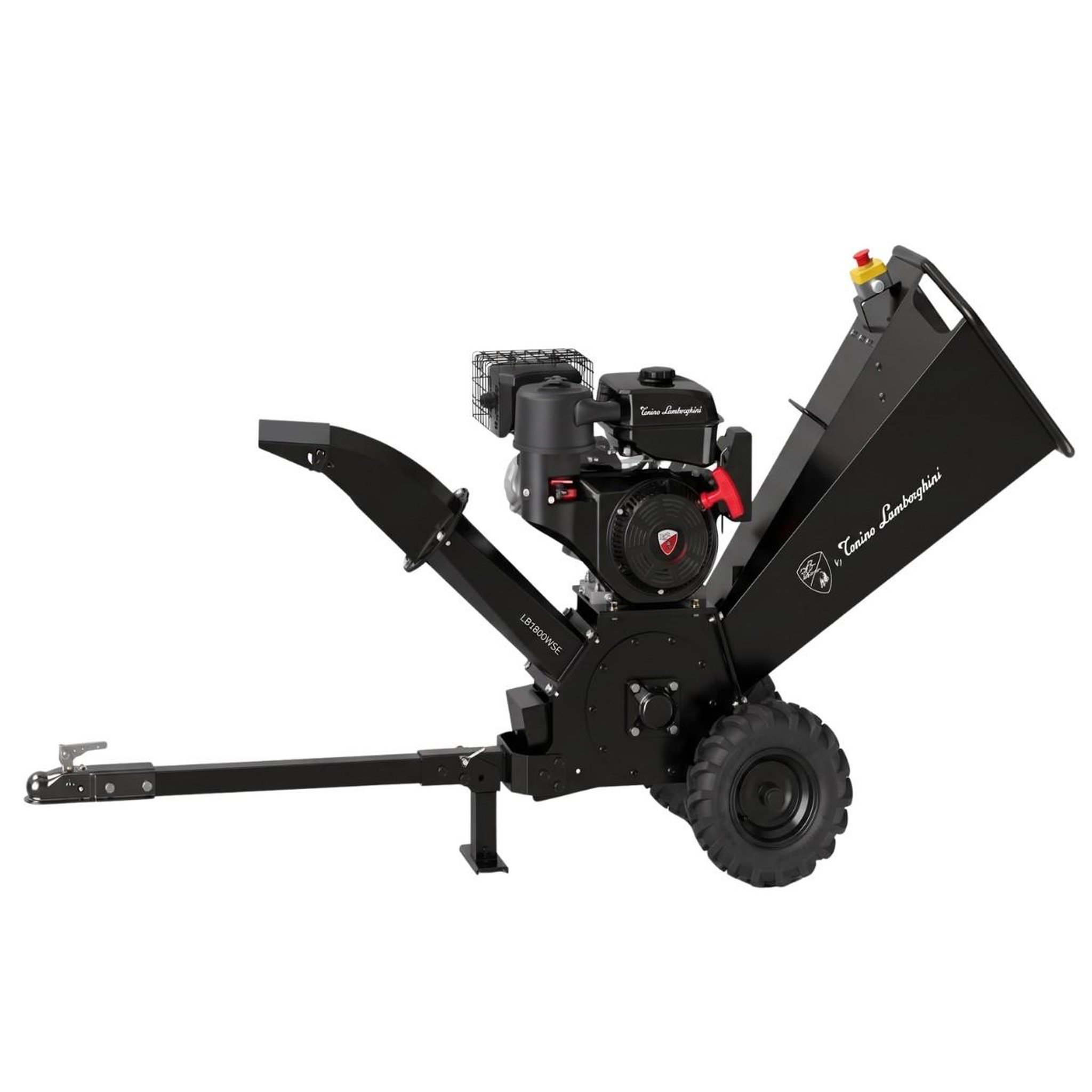 BY TONINO LAMBORGHINI GARDEN MACHINERY Broyeur de végétaux thermique 18cv 459cm³ moteur 4t coupe ø120 mm max démarrage électrique tonino lamborghini