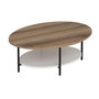 Voir la diapositive 1 : Habitat et Jardin Table basse en bois  Elis  - 90 x 60 x 36 cm - ChêneBlanc