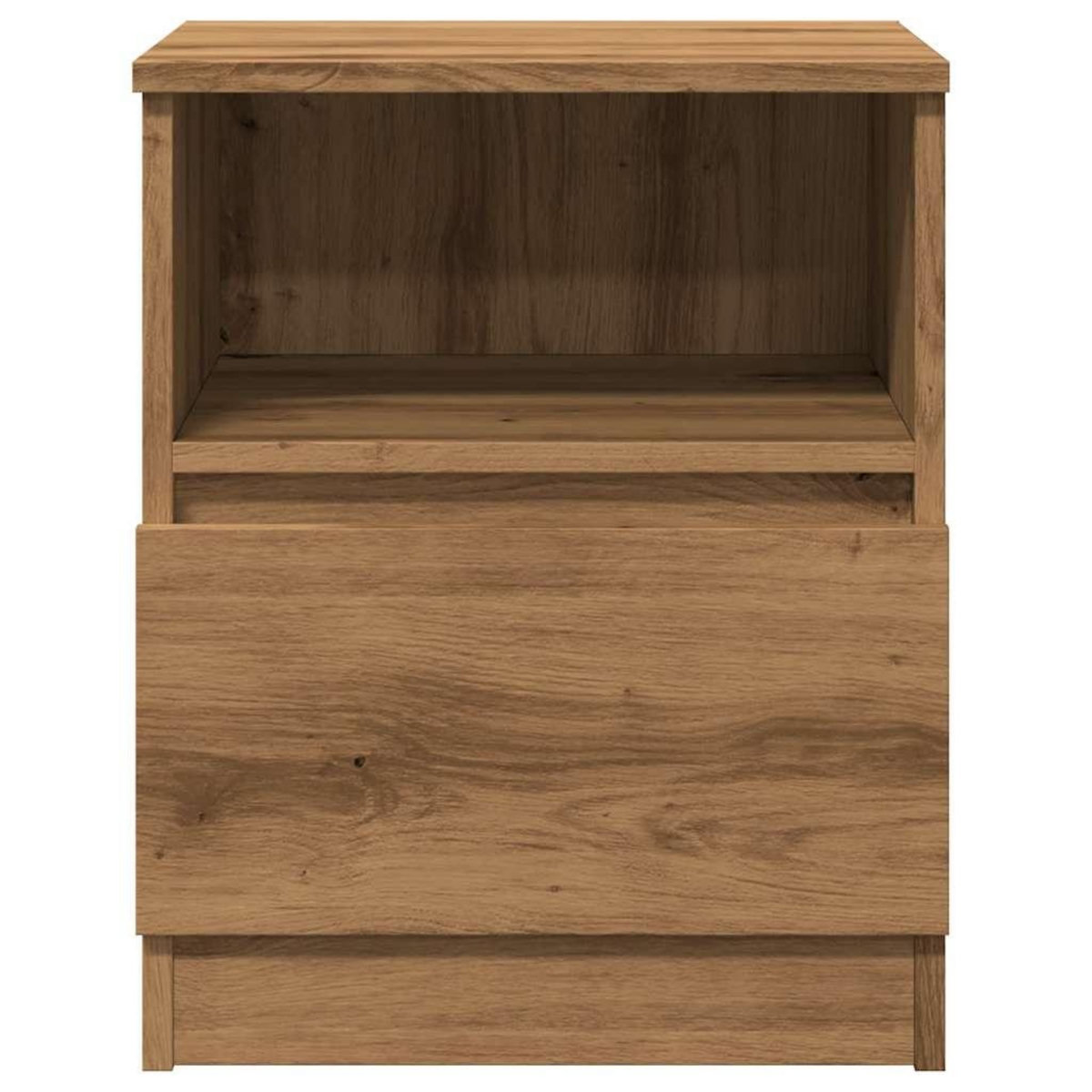 VIDAXL Tables chevet 2 pcs chene artisanal 40x40x50 cm bois ingenierie