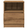 Voir la diapositive 4 : VIDAXL Tables chevet 2 pcs chene artisanal 40x40x50 cm bois ingenierie