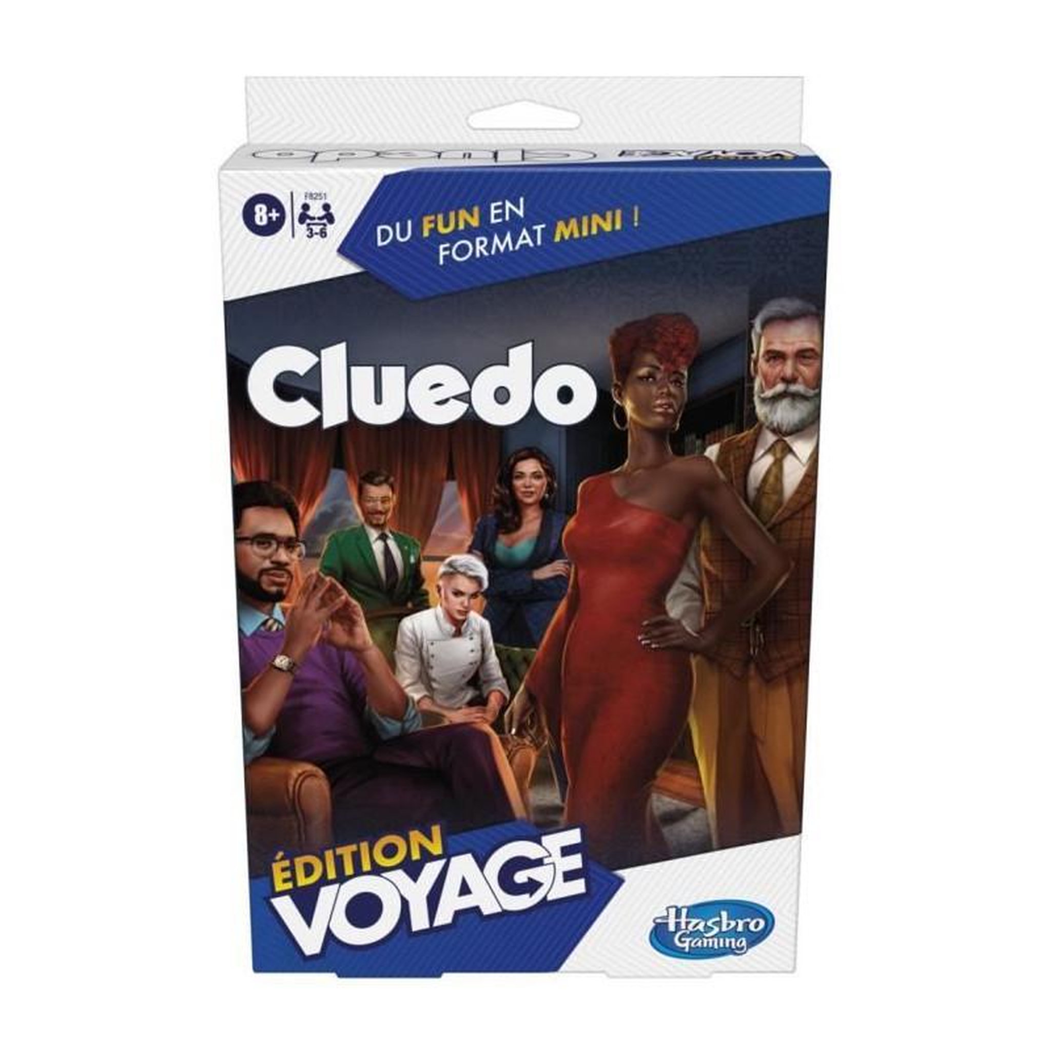 Voir la diapositive 6 : HASBRO Cluedo le jeu - edition voyage
