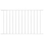 Voir la diapositive 1 : VIDAXL Panneau de cloture Acier enduit de poudre 1,7x0,75 m Blanc