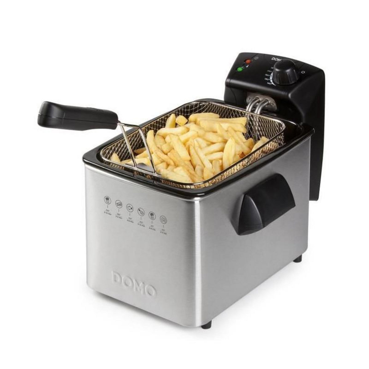 Domo DOMO DO465FR Friteuse electrique semi-professionnelle - Inox