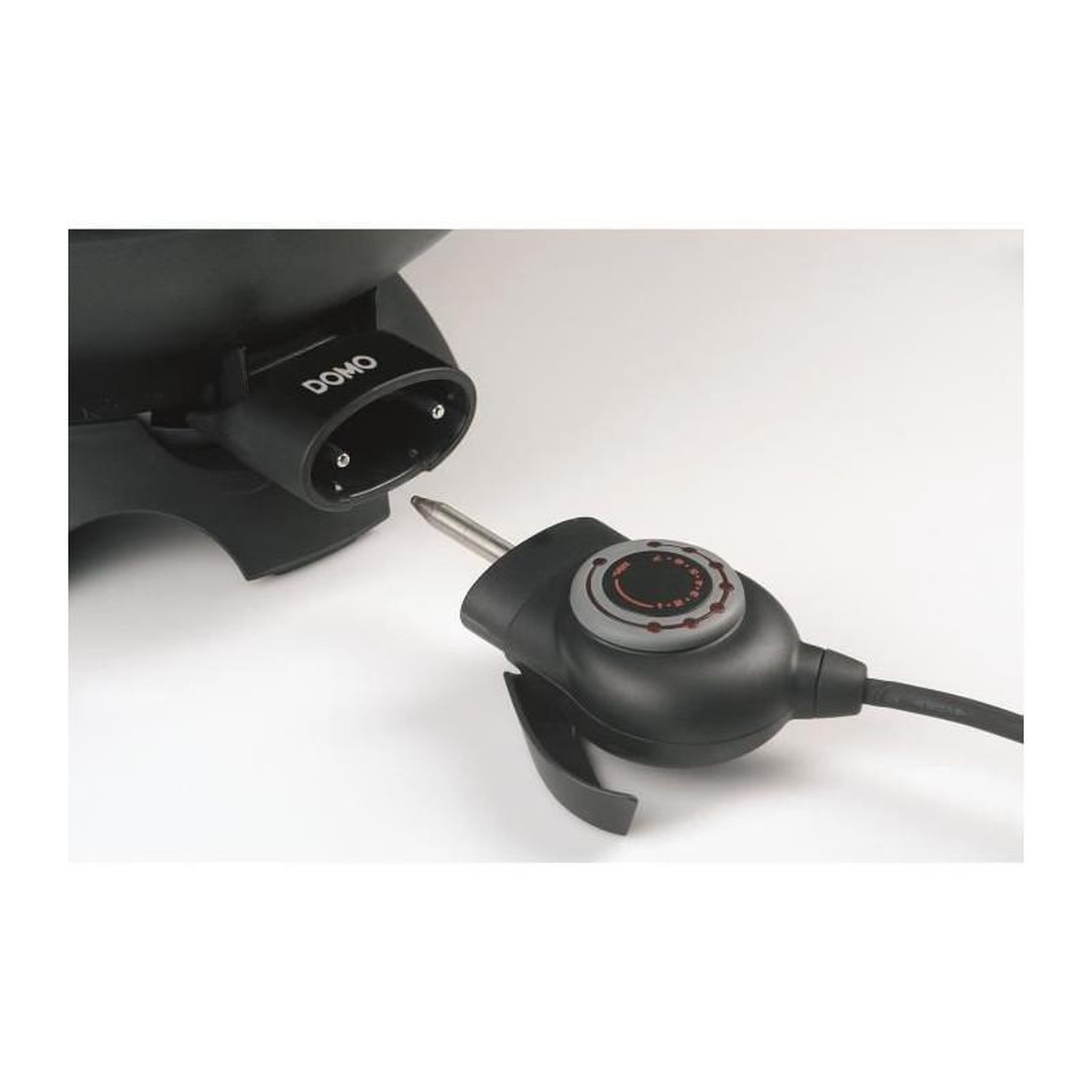 Voir la diapositive 4 : Domo Wok electrique 5,5l 1800w noir - do.8708