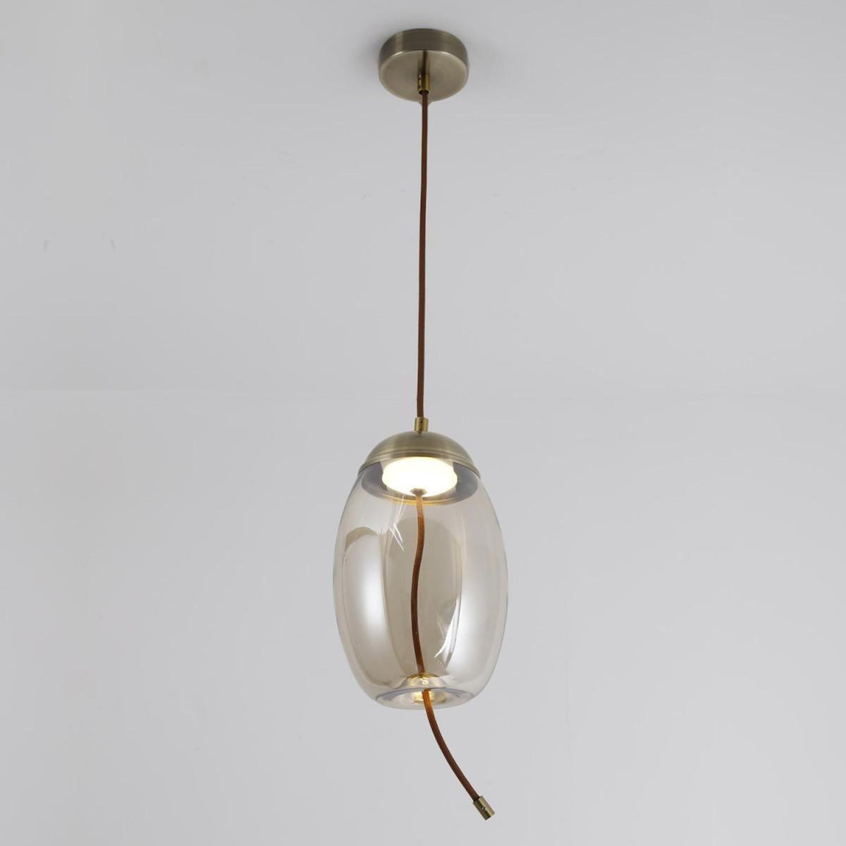 Paris Prix Suspension en Verre Led  Dalio  29cm Transparent