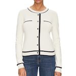 MORGAN Pull  Femme Morgan Bicolore. Coloris disponibles : Beige