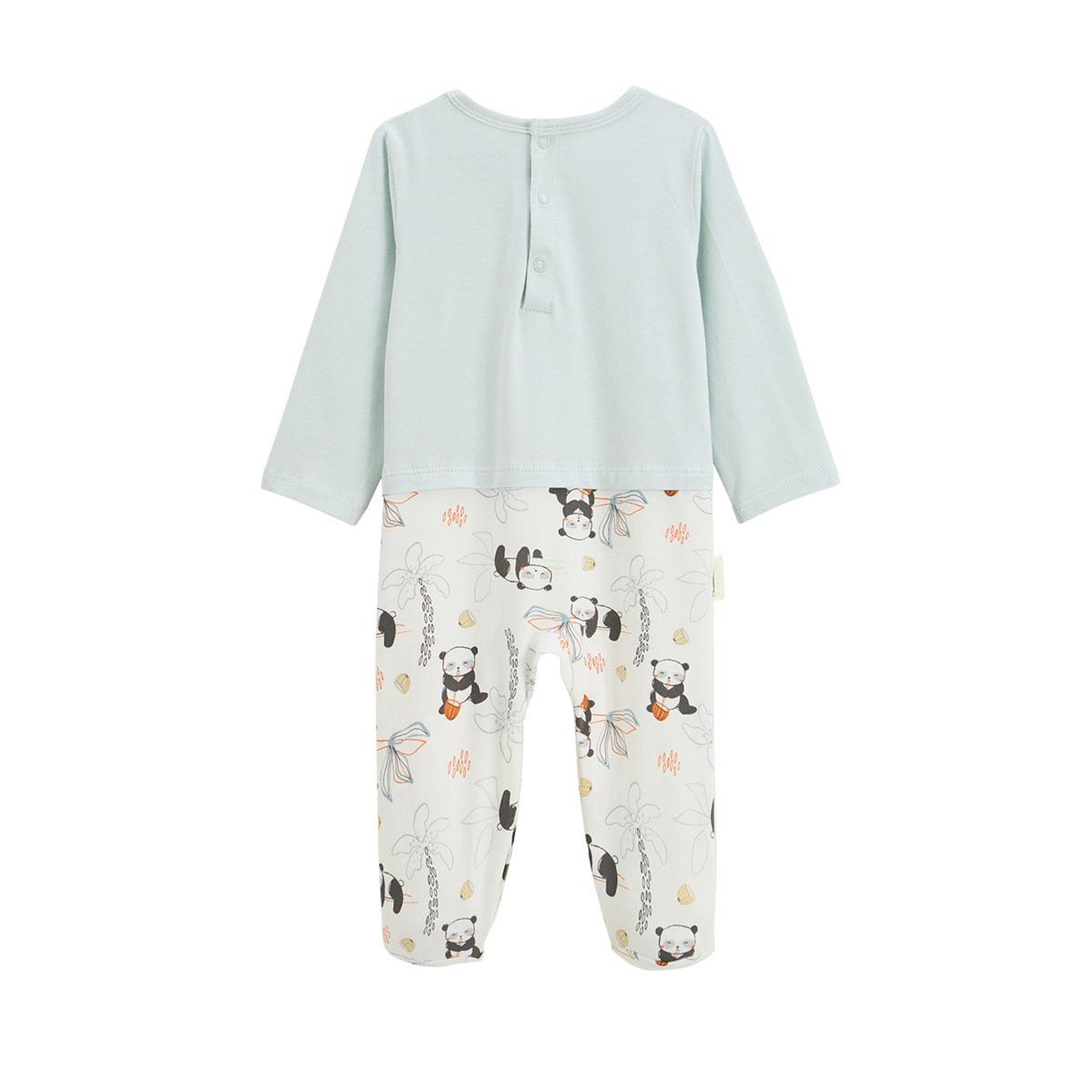 Voir la diapositive 2 : PETIT BEGUIN Pyjama bébé bento - garçon