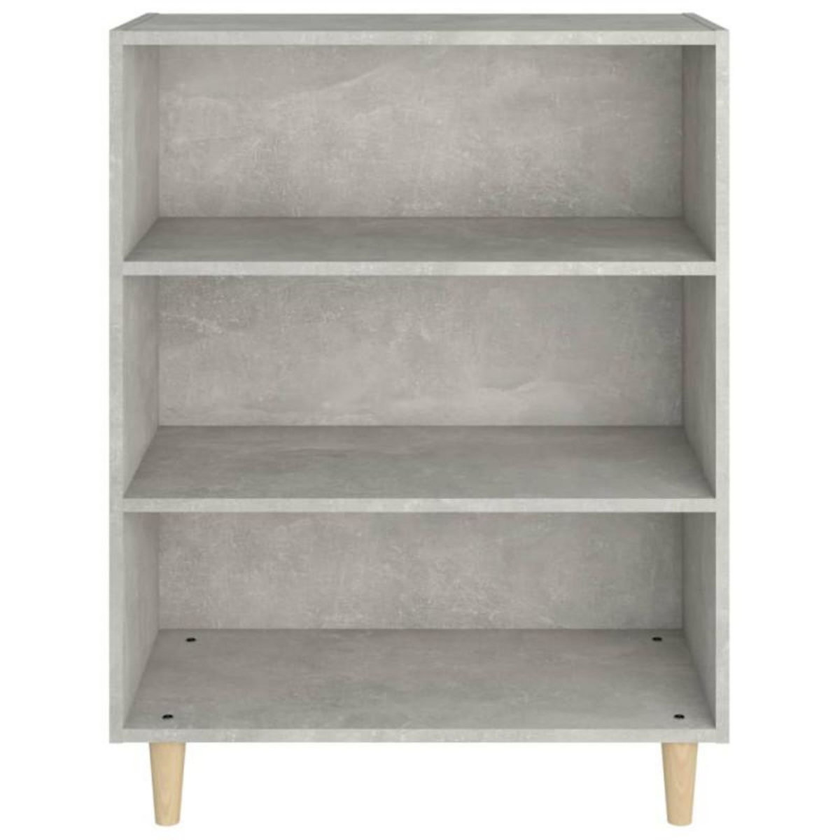 VIDAXL Buffet Gris béton 69,5x32,5x90 cm Bois d ingénierie